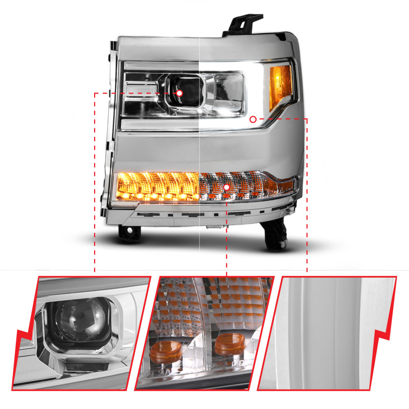 Lexus GS430 Brake Kit - Front + Rear - R1 Concepts - Drilled/Slotted Rotors + Optimum OEp Pads - `98-`10